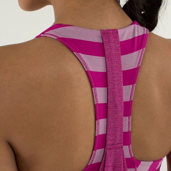 Lululemon 2 in Run Tank Top with Built in Bra Size Medium - Picture 5 of 10